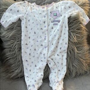 Floral Kids One Piece Pajama